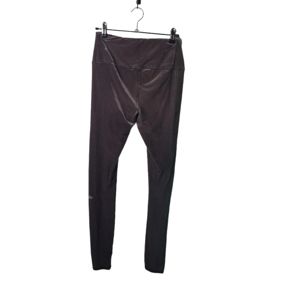 Alo Ultra Lux Velvet velour hi waist leggings - Picture 6 of 11